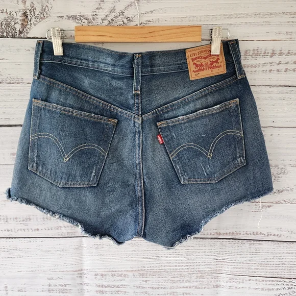 Levi's 501 denim shorts size 29 - Picture 6 of 10